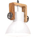 Vidaxl Hanging Lamp Industrial um 25 W e27 19 cm Weiß