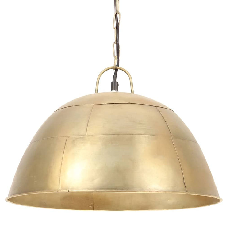 Vidaxl Hanging Lamp Industrial Vintage Runde 25 W E27 41 cm Messingfarben