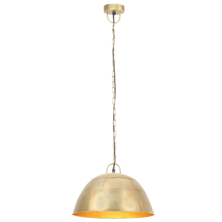 Vidaxl Hanging Lamp Industrial Vintage Runde 25 W E27 41 cm Messingfarben