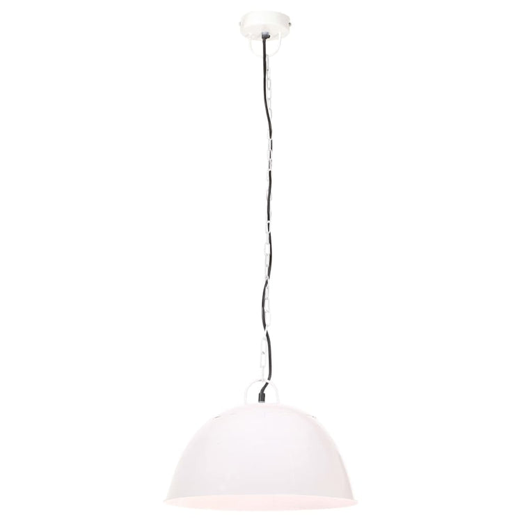 Vidaxl Hanging Lamp Industrial Vintage um 25 W e27 41 cm Weiß