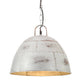 Vidaxl Hanging Lamp Industrial Vintage Runde 25 W E27 31 cm Silberfarbe