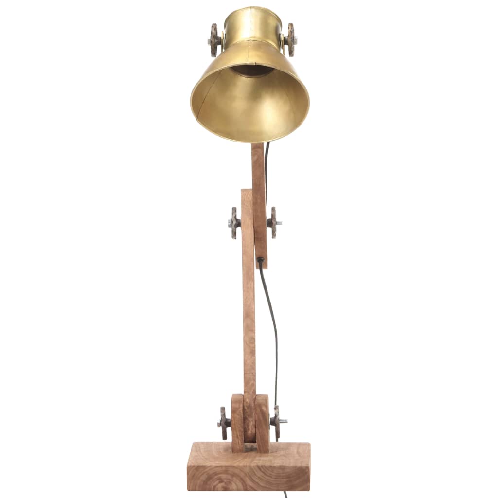 Vidaxl Desk Lampe Industrial um E27 58x18x90 cm Messing -Colored
