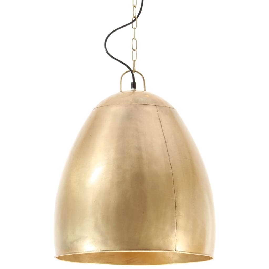 Vidaxl Hanging Lamp Industrial ca. 25 W E27 42 cm Messing -Colored