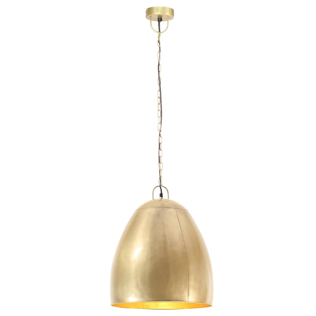 Vidaxl Hanging Lamp Industrial ca. 25 W E27 42 cm Messing -Colored
