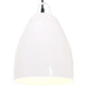 Vidaxl Hanging Lamp Industrial um 25 W E27 32 cm Weiß