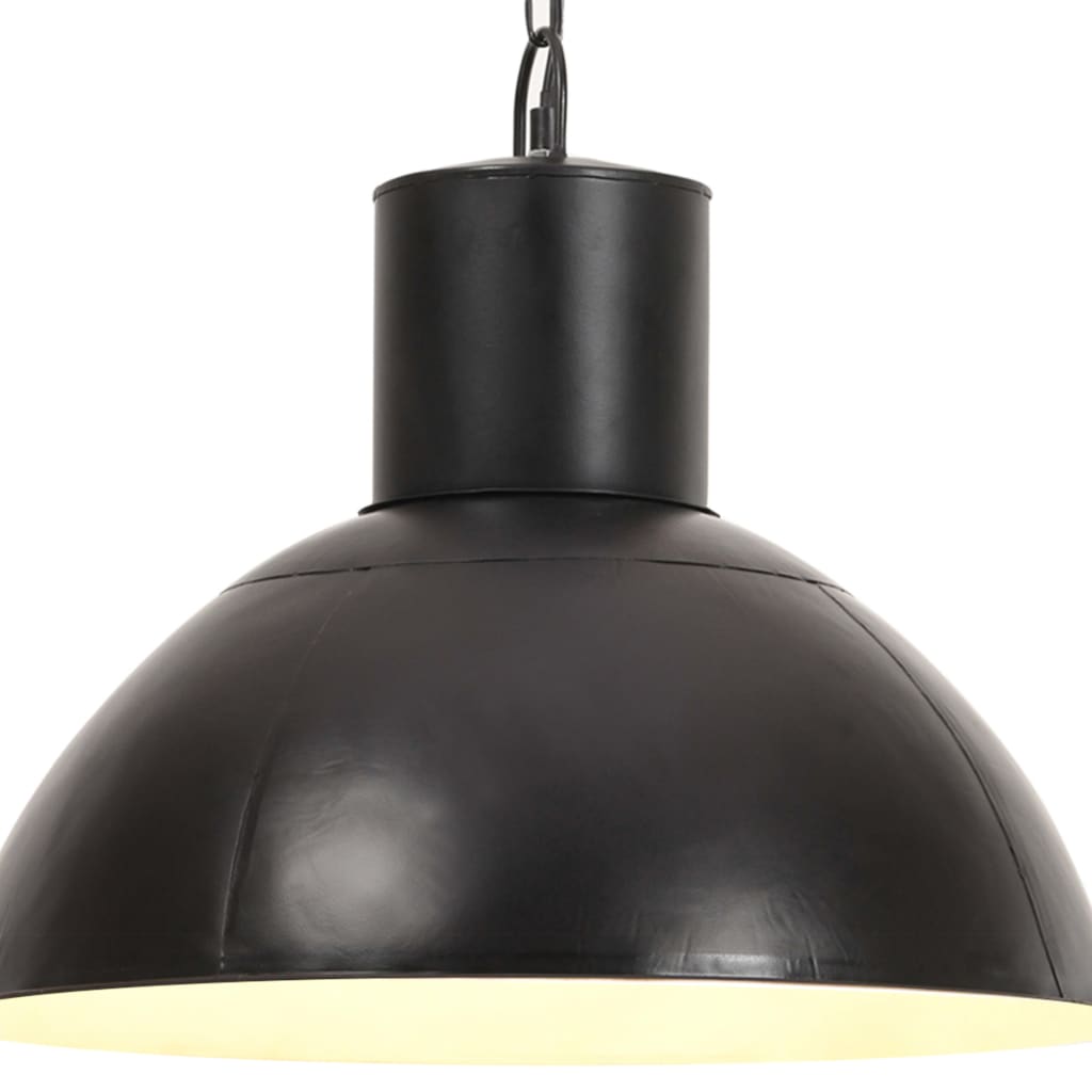 Vidaxl Hanglampe um 25 W e27 48 cm schwarz