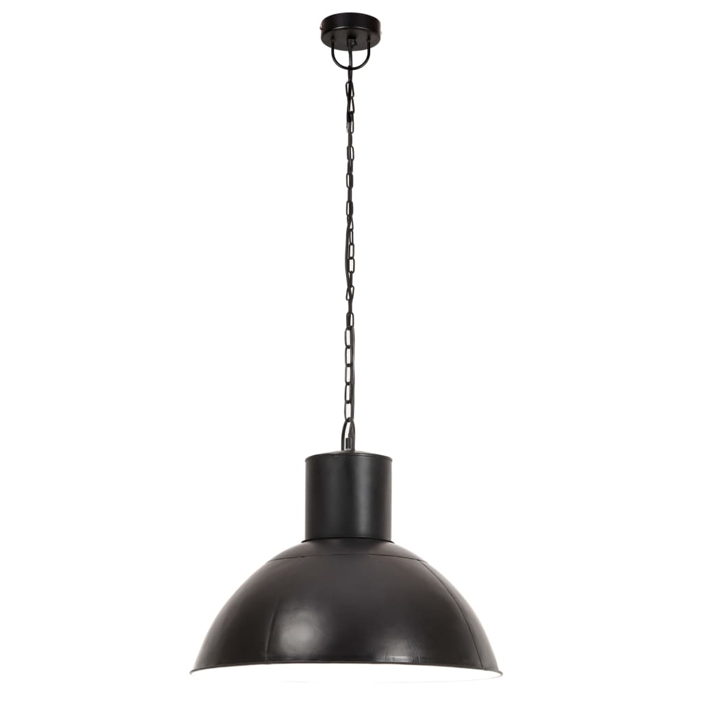Vidaxl Hanglampe um 25 W e27 48 cm schwarz