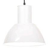 Vidaxl Hanging Lampe um 25 W e27 28,5 cm Weiß - afbeelding 1