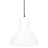 Vidaxl Hanging Lampe um 25 W e27 28,5 cm Weiß - afbeelding 2