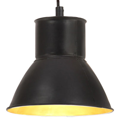 Vidaxl hängende Lampe um 25 W e27 17 cm schwarz