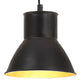 Vidaxl hängende Lampe um 25 W e27 17 cm schwarz