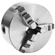 VIDAXL -Klauenplatte mit 3 Becken selbst -Zentrieren von 160 mm Stahl