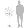 Vidaxl Weihnachtsbaum 120 LEDs Blaues Licht Kirschblüten 150 cm