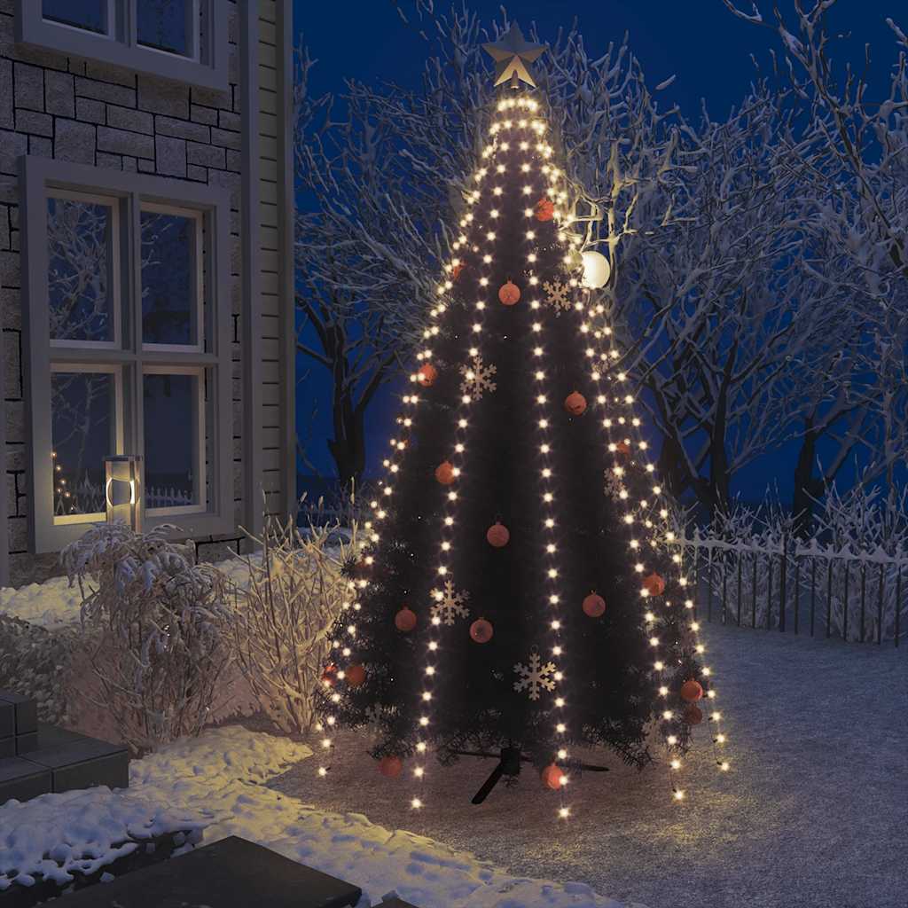Vidaxl Weihnachtsbaumbeleuchtung mit 300 LEDs Net 300 cm