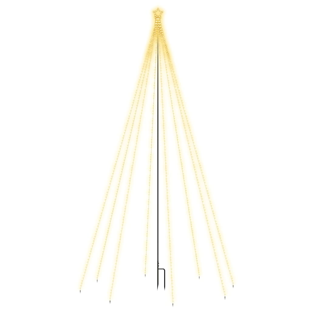 Vidaxl Weihnachtsbaumbeleuchtung Wasserfall in 400 LEDs 2,5 m