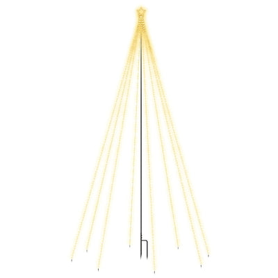 Vidaxl Weihnachtsbaumbeleuchtung Wasserfall in 400 LEDs 2,5 m