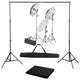 Vidaxl Photo Studio Set mit Beleuchtungsset und Hintergrund