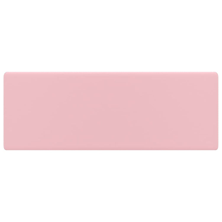 VIDAXL WASHBAIN mit Landesquadrat 41 x 41 cm Keramik Sole Pink