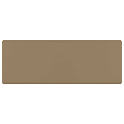 VIDAXL WASHBAIN mit Landesquadrat 41 x 41 cm Keramikmattencreme