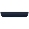 VIDAXL WASHBAIN RETTANGULAR 71 x 38 cm Keramikmatte dunkelblau