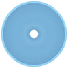 Vidaxl Washbeasin rund 32,5 x 14 cm Keramik Matt Hellblau
