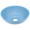 Vidaxl Washbeasin rund Keramikhellblau