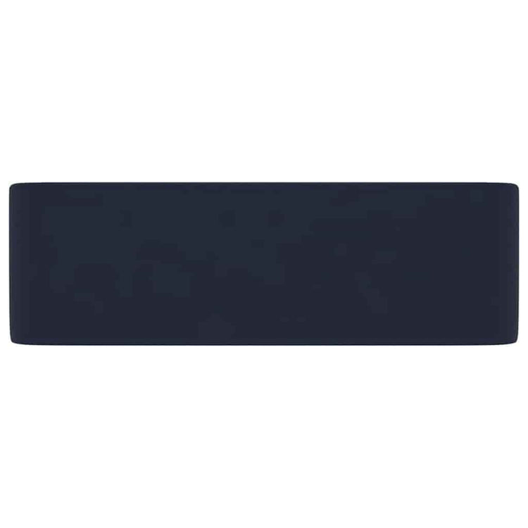 VIDAXL WASHBAIN 41X30X12 CM Keramikmatte dunkelblau