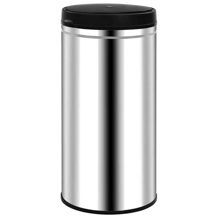 Vidaxl -Mülleimer mit automatischer Sensor 70 L Edelstahl