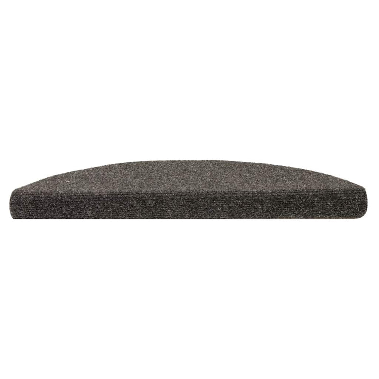 Vidaxl Treppenmatten Selbstadhäsiv 15 St 56x17x3 cm Nadel fühlt Anthrazit Filz