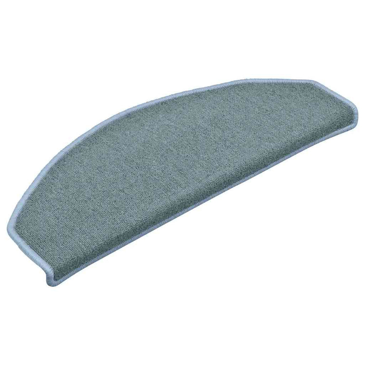Vidaxl -Treppenmatten 15 ST 65x24x4 cm Blau