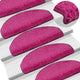 Vidaxl -Treppenmatten 15 ST 65x21x4 cm Pink