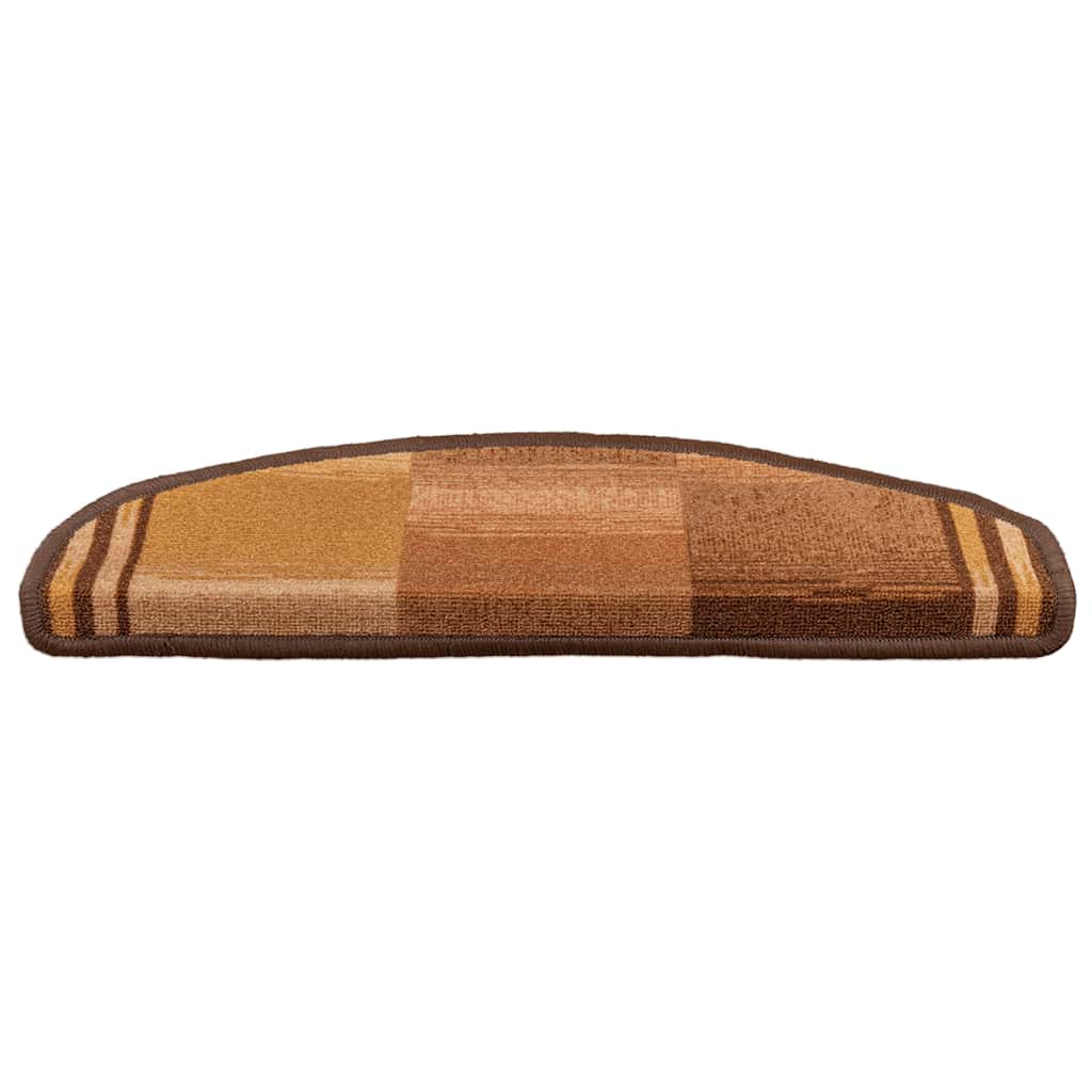 Vidaxl -Treppen selbst -adhäsiv 15 ST 65x21x4 cm Braun