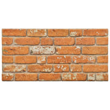 VIDAXL 10 ST WALL PORTEULE 3D Hellbraune Backstein EPS - afbeelding 2