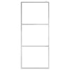 Vidaxl begehete Duschwand transparent 140x195 cm ESG Glas