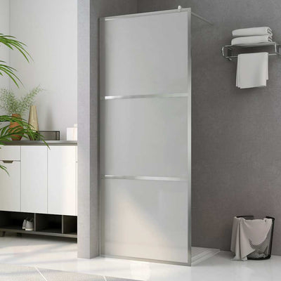 Vidaxl begehete Duschwandmatte 90x195 cm ESG Glas