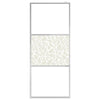 Vidaxl begehete Duschwand mit Steinmotiv 80x195 cm ESG Glas