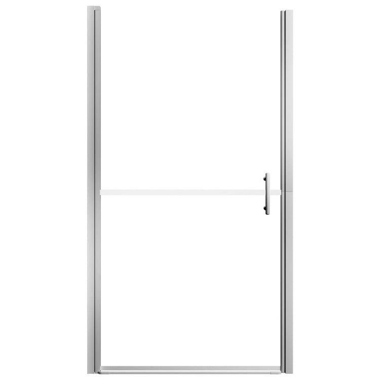 VIDAXL Duschtürmatte 81x195 cm gehärtetes Glas