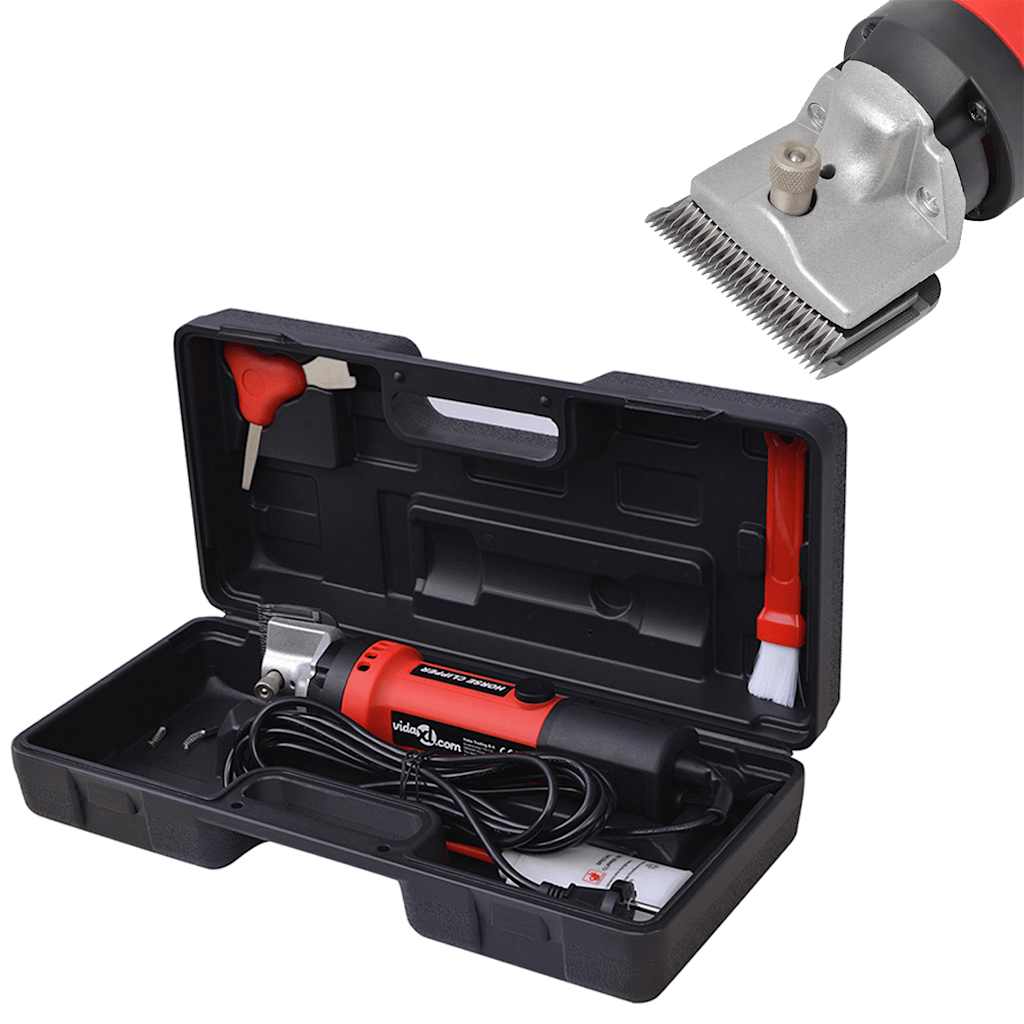 VIDAXL 6-teilig Pferdetonsese Set 550 W.