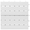 VIDAXL -Terrassenfliesen 10 Stcs 30 x 30 cm Festes Akaziahout Weiß