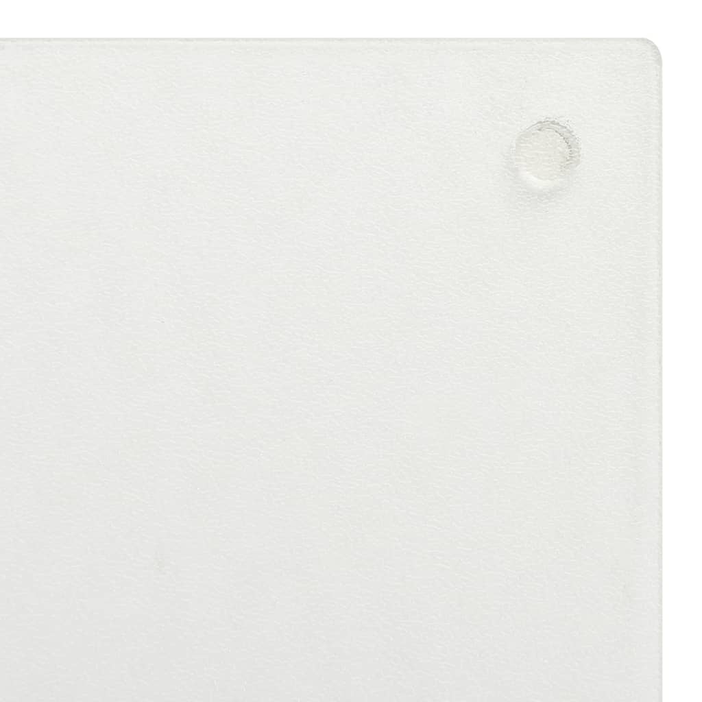Vidaxx Schneidebretter 2 Stück mit transparentem Blasenmuster aus gehärtetem Glas