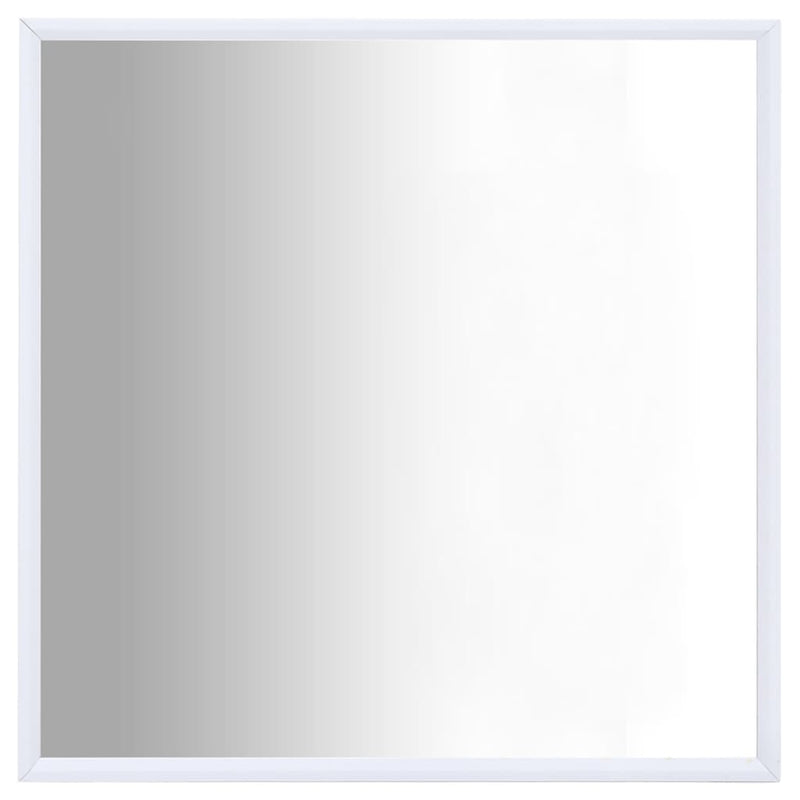Vidaxl Mirror 50x50 cm Weiß