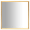Vidaxl Mirror 40x40 cm Goldfarbe