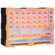 VIDAXL -Organizer mit 40 Schubladen 52x16x37,5 cm