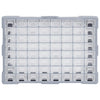 VIDAXL -Organizer mit 64 Schubladen 52x16x37,5 cm