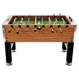 Vidaxl Football Tabelle 60 kg 140 x 74,5 x 87,5 cm Stahl hellbraun und schwarz - afbeelding 2