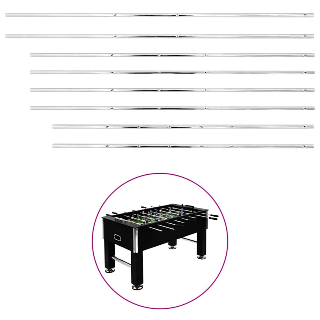 Vidaxl -Bars für Fußball Tabelle 8 St 15,9 mm