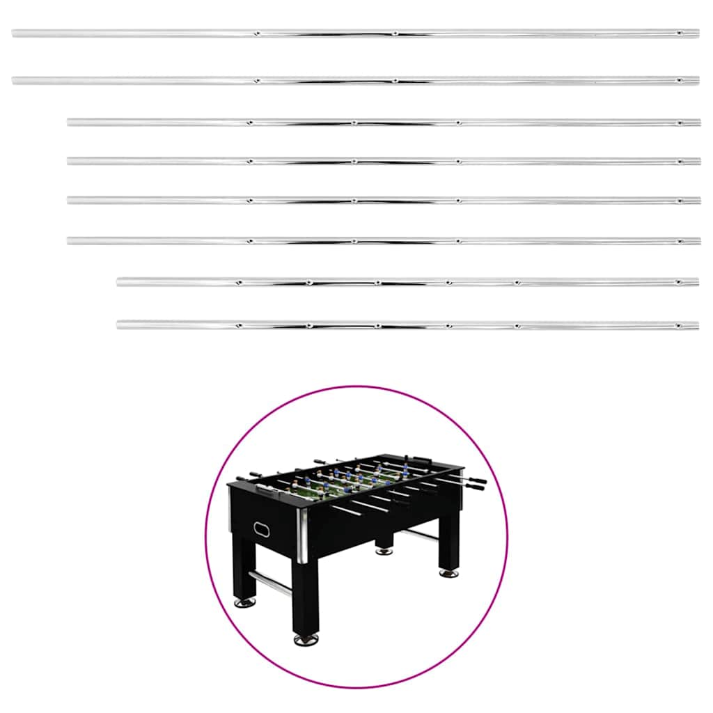 Vidaxl -Bars für Fußball Tabelle 8 St 15,9 mm