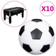 Vidaxl -Bälle für Fußball Tabelle 10 PCs 32 mm ABS