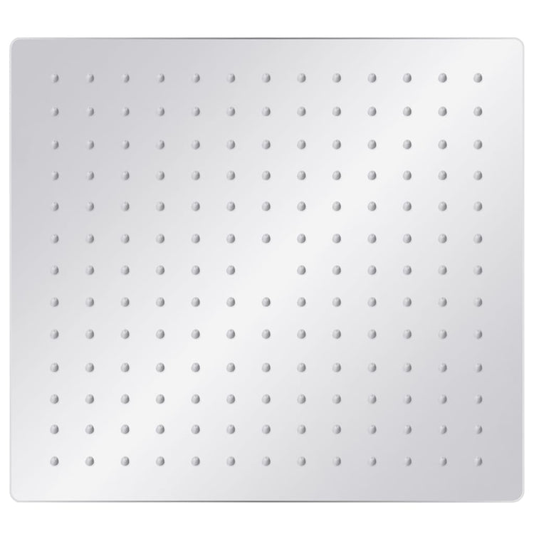 Vidaxl Regenduschkopf Quadrat 30 x 30 cm Edelstahl 304