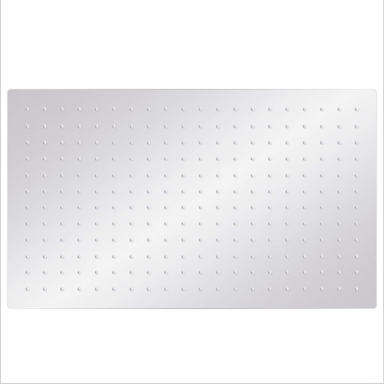 Vidaxl Regenduschkopf rechteckig 50 x 30 cm Edelstahl 304